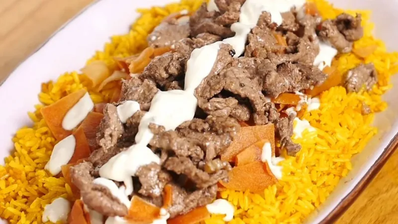 فتة شاورما لحم غنم بلدي 50 غ